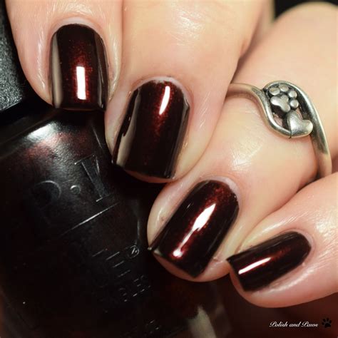 black to reality opi nail polish